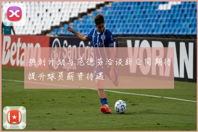 热刺计划与范德芬洽谈新合同期待提升球员薪资待遇